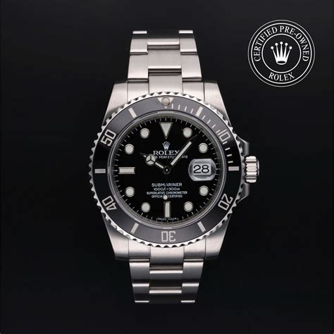 rolex certified pre-owned submariner 2001|best prices used rolex submariner.